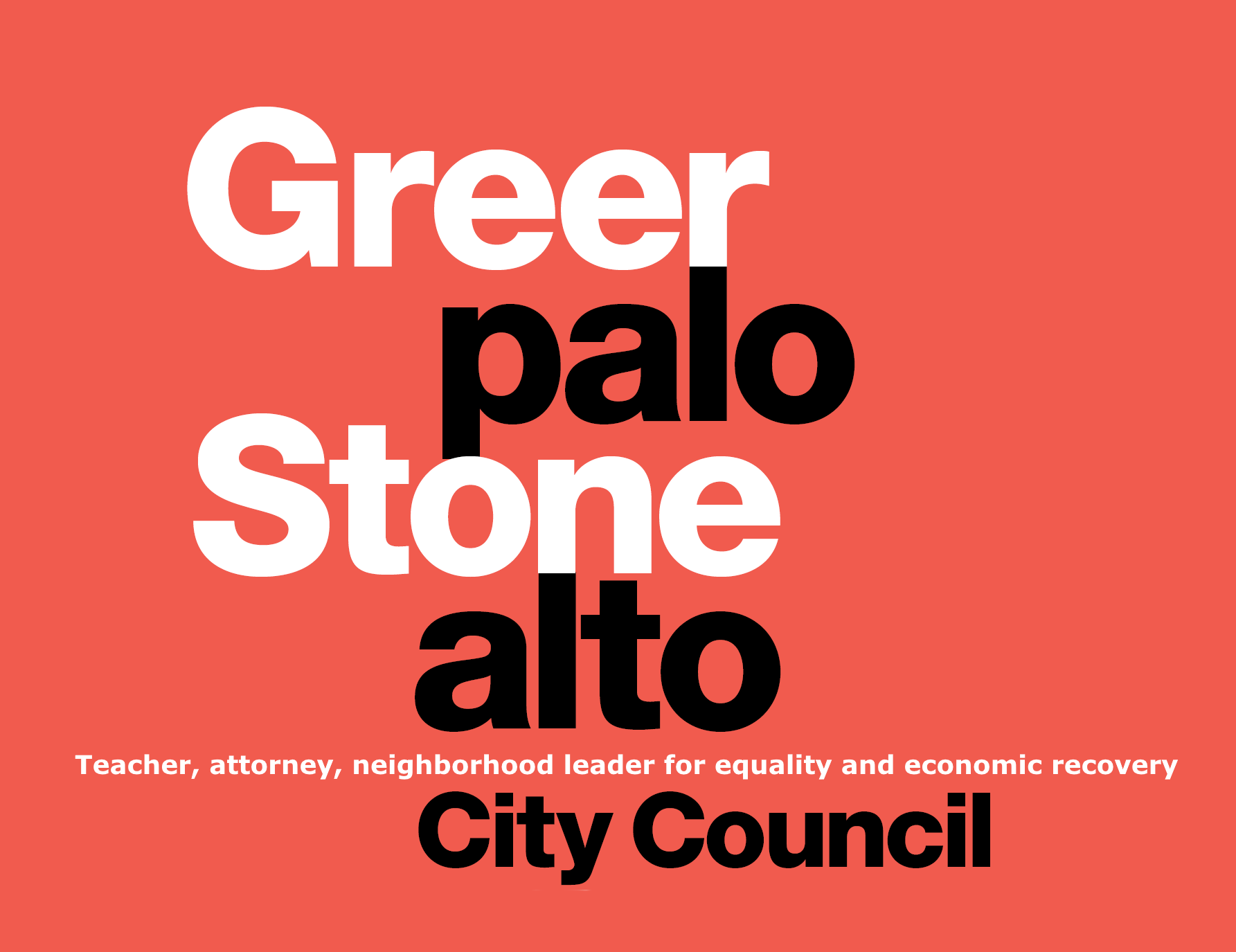 Greer Stone Palo Alto City Council